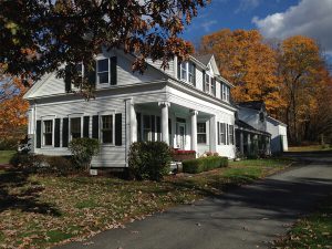 Ein malerisches Haus in Newfane.